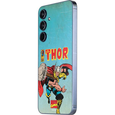 Marvel Classic Comics The Mighty Thor Galaxy A35 5G Skin